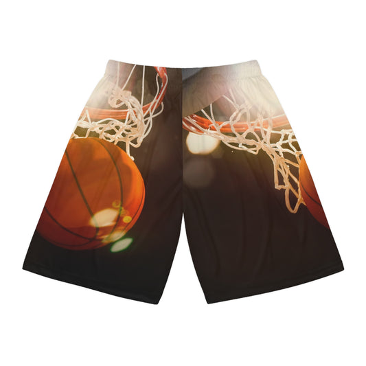Cloud Clean Clothing Line Apparel Basketball Shorts (AOP)