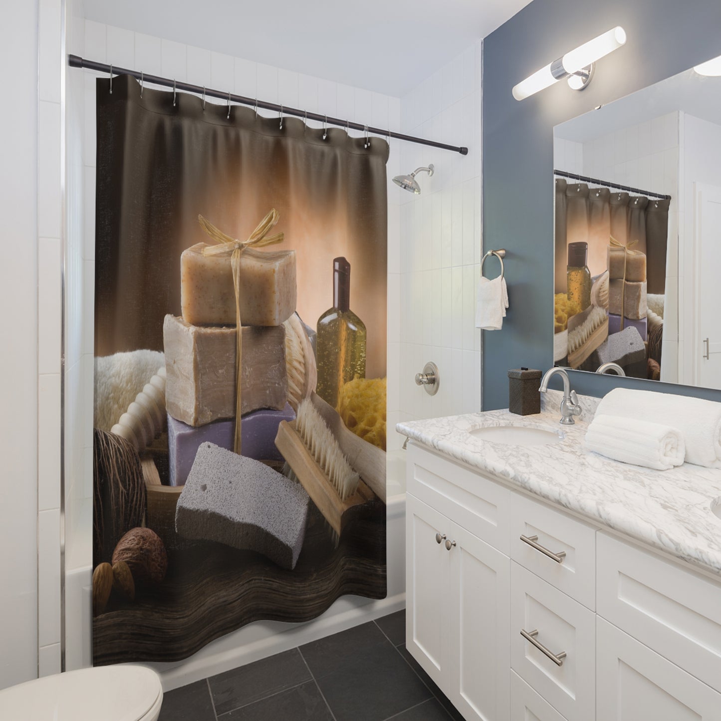 Sassy Saggi Show Shower Cured Curtains