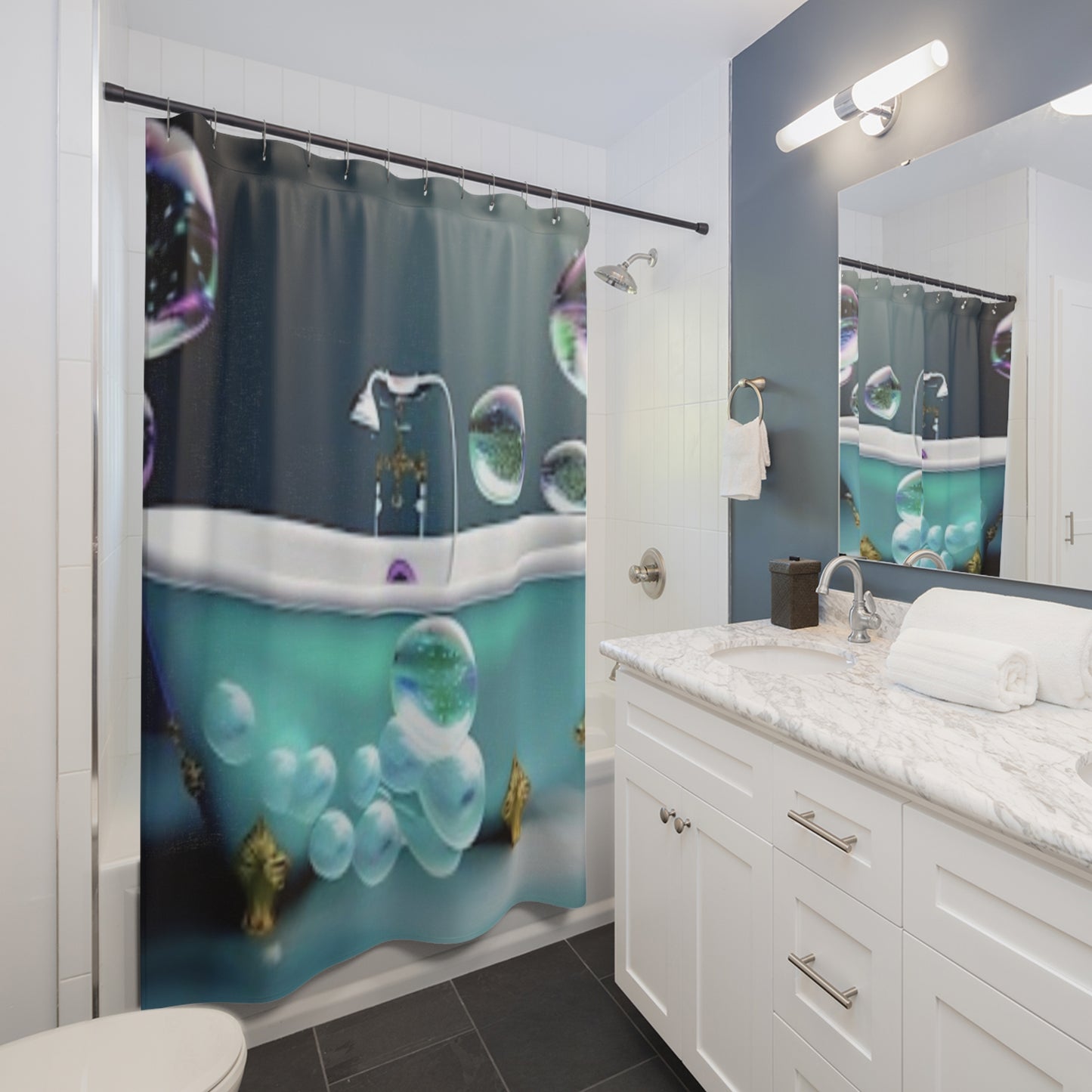 Sassy Saggi Show Shower Curtains