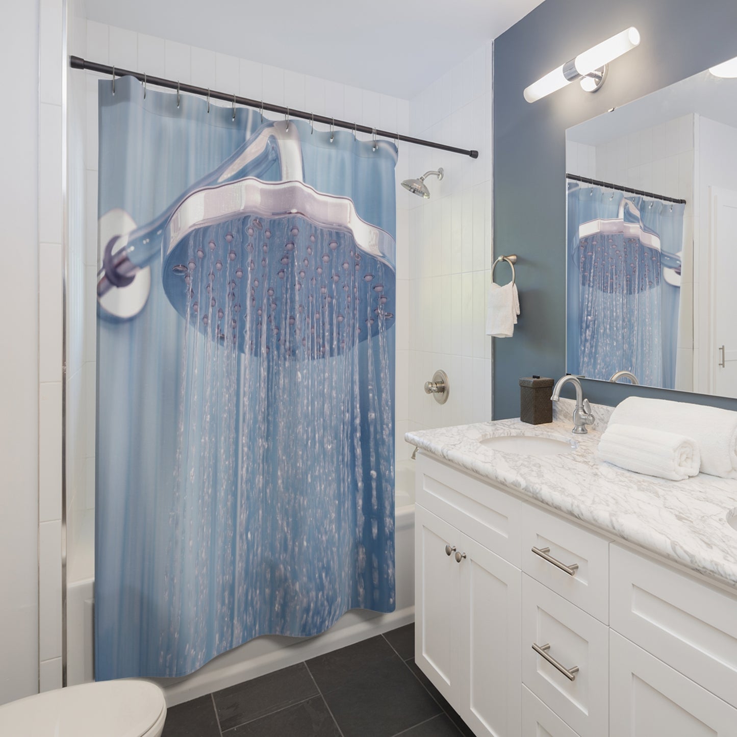 Sassy Saggi Show Shower Cured Curtains