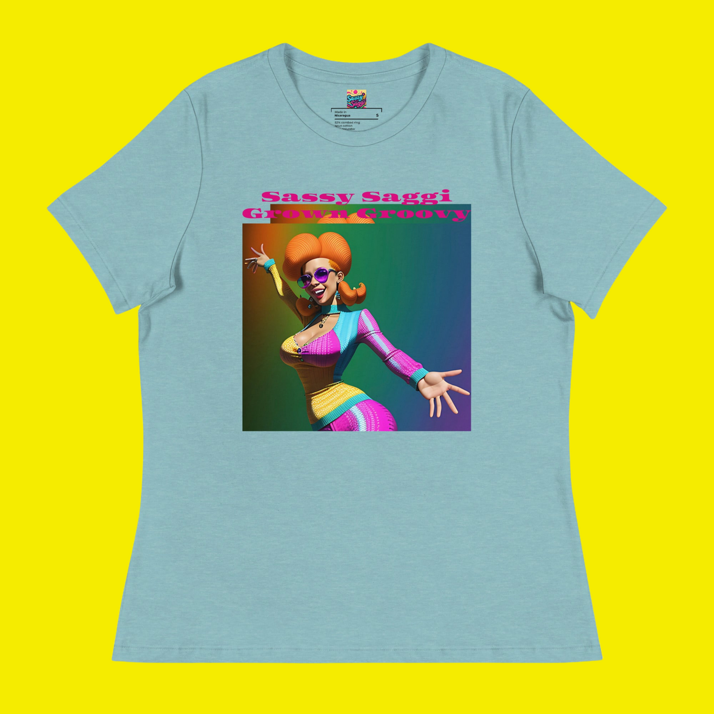 Sassy Saggi She Shirt