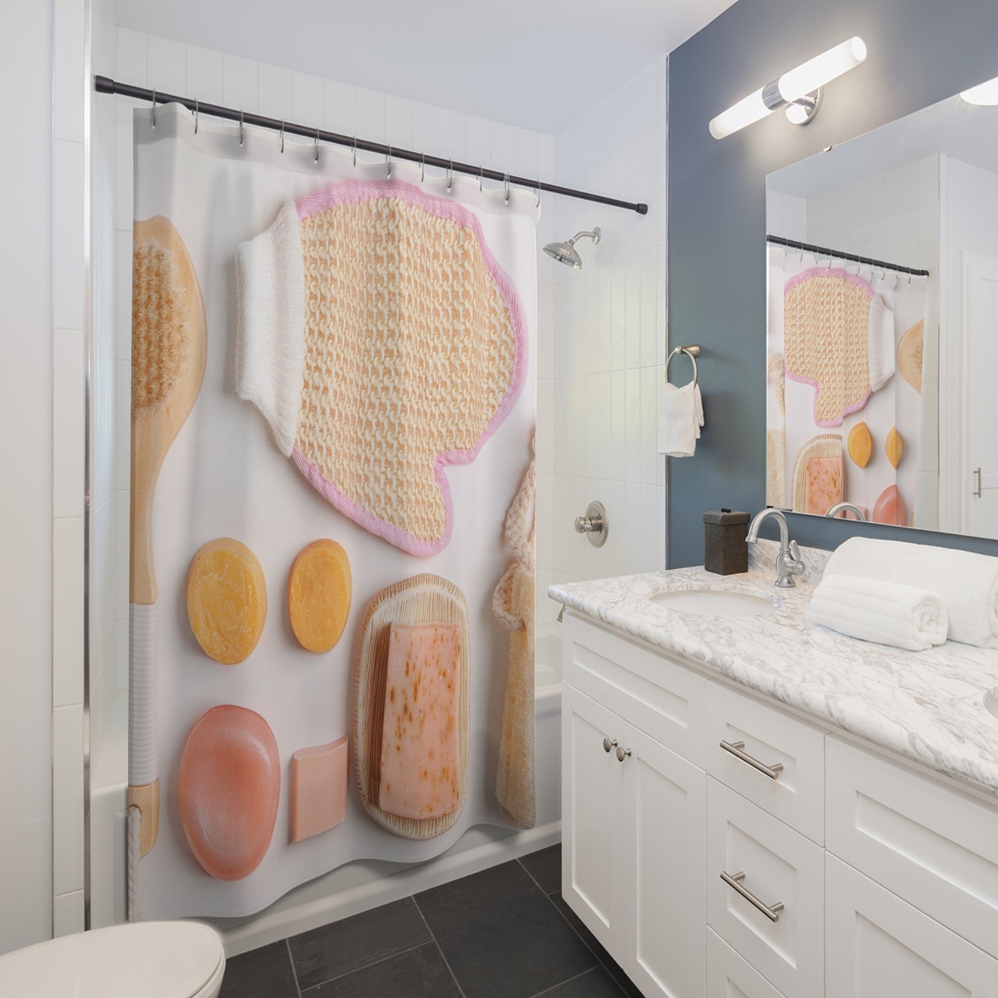 Sassy Saggi Show Shower Curtain Curtain
