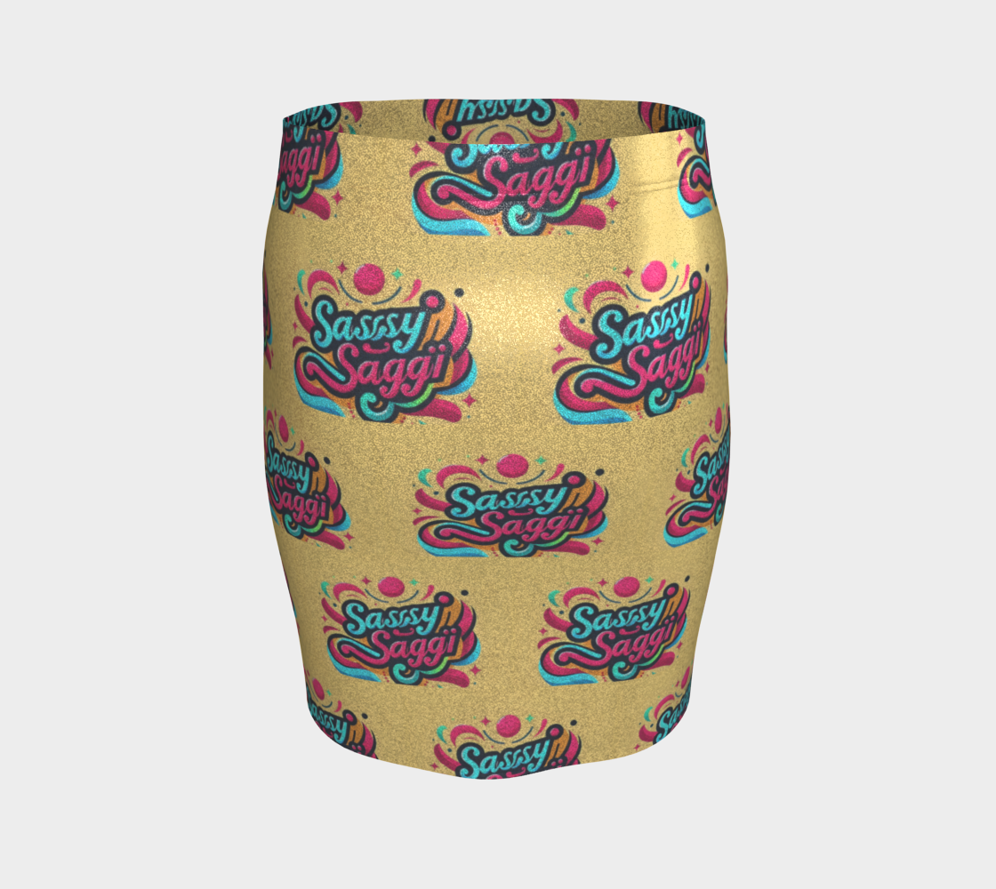 Sassy Saggi Sky Skirt