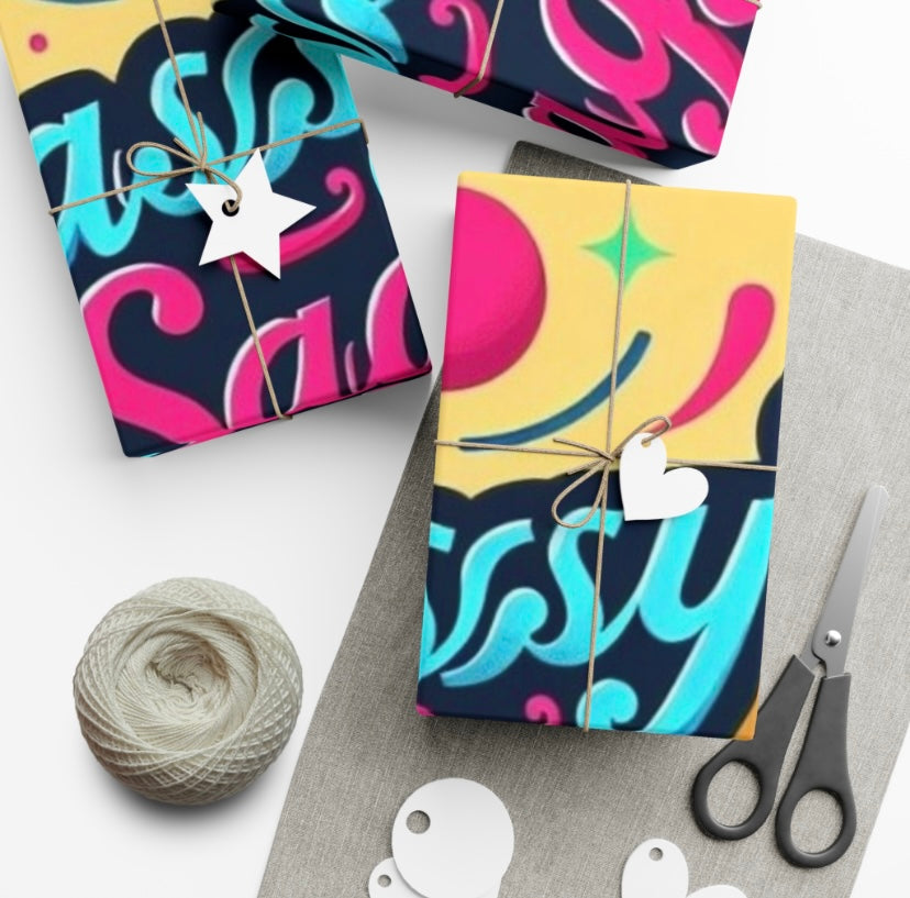 Sassy Saggi Wright Wrapping Pay Paper