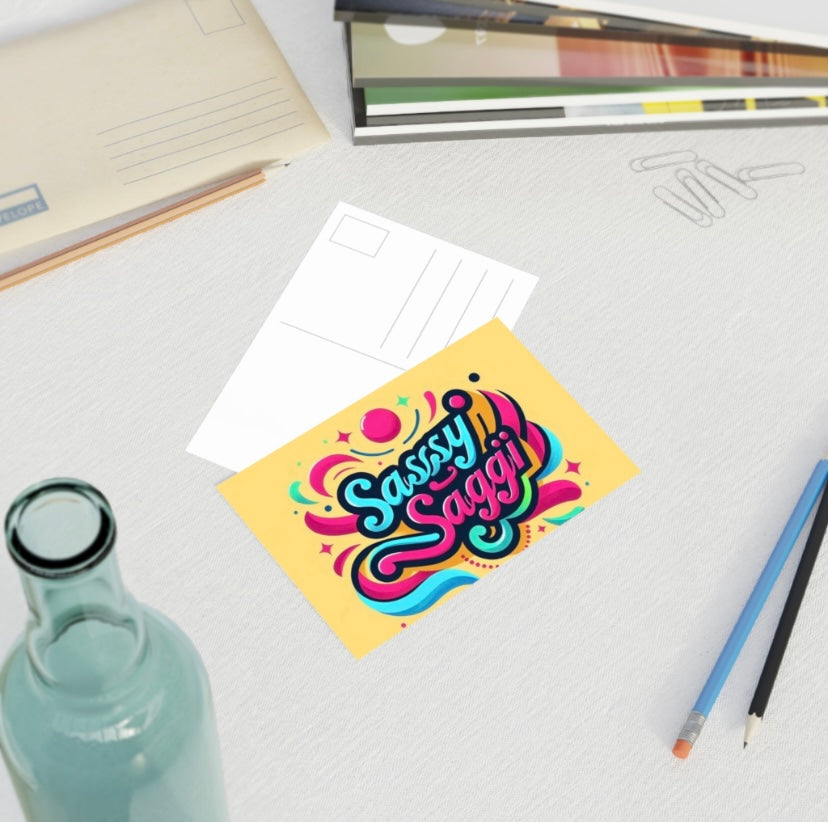 Sassy Saggi Power Post Care Cards