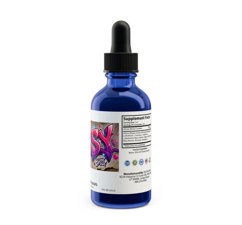 Sassy Sassy Af African Ma Mango Drew Drops™ (60ml, 2fl.oz)