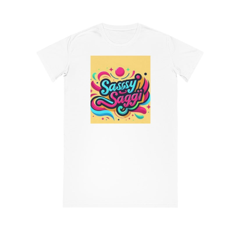 Sassy Saggi Te Tee Show Shirt Draw Dress