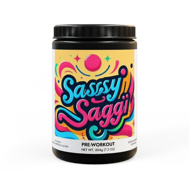 Sassy Saggi Pro Pre Workout Pi Pills Fruity Fruit Pu Punch