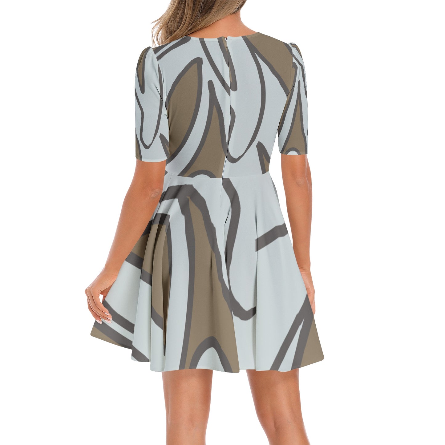 Sassy Saggi Draw Dress