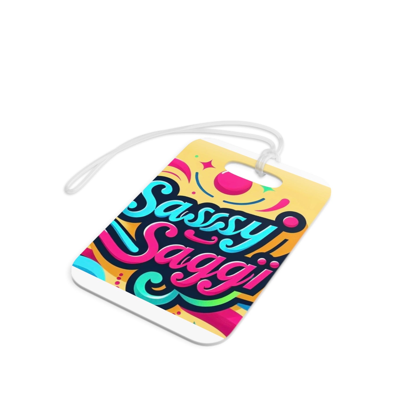 Sassy Saggi Lucky Luggage TaTags