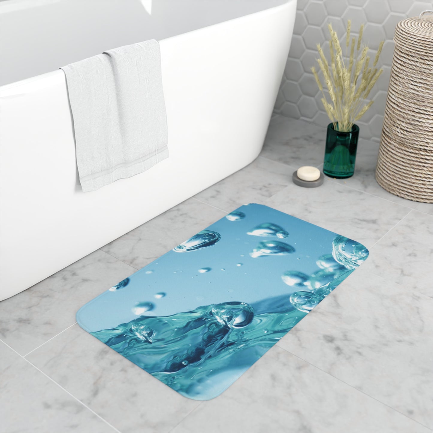 Sassy Saggi Foam Foam Bath Bath Ma Mat
