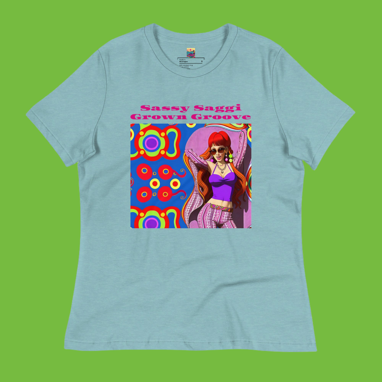 Sassy Saggi She Shirt