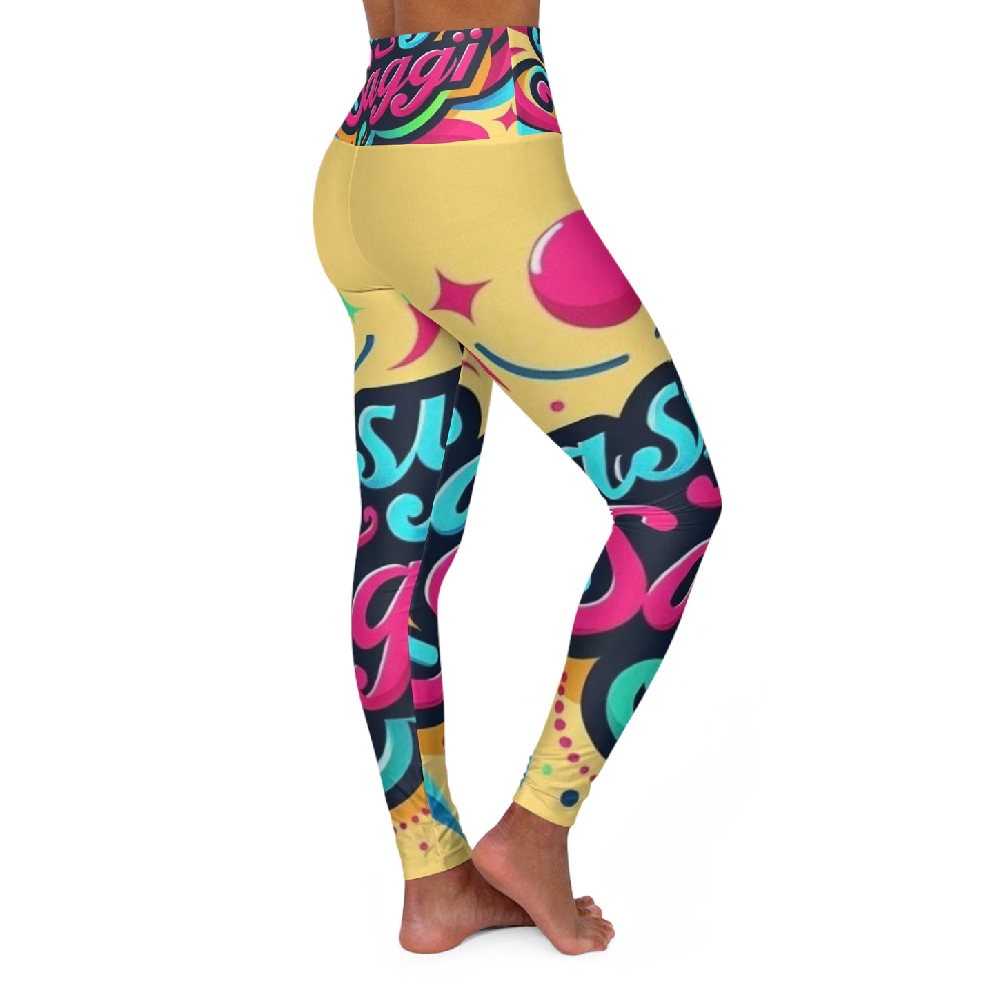 Sassy Saggi Y.O Yoga Leader Leggings