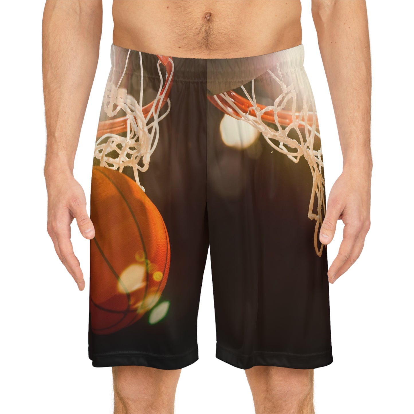 Cloud Clean Clothing Line Apparel Basketball Shorts (AOP)