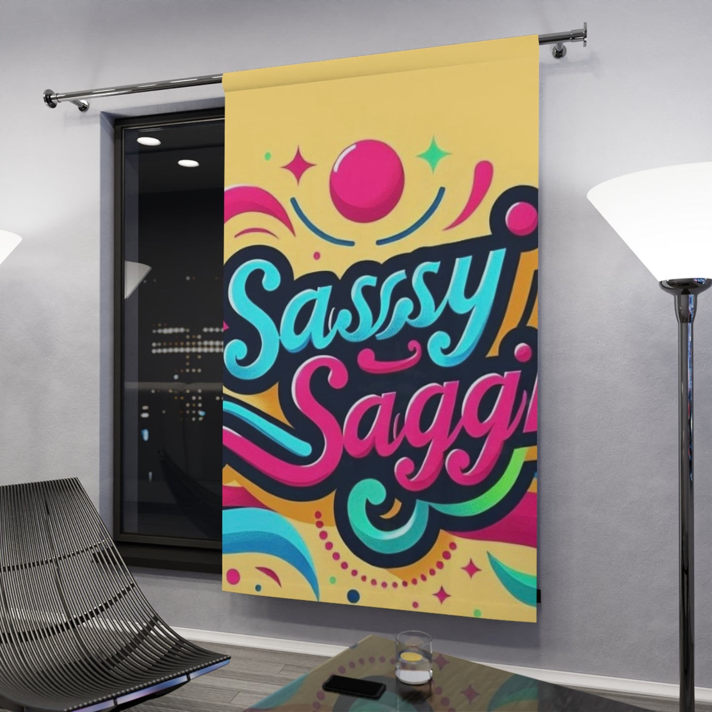 Sassy Saggi Curtains Curtains