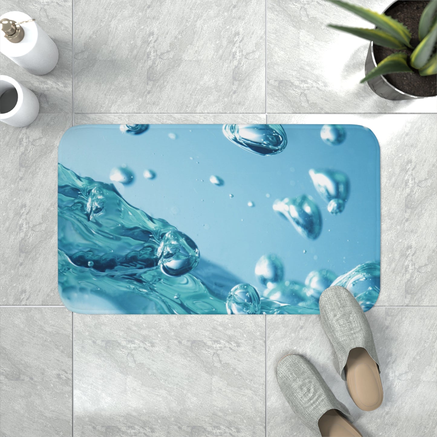 Sassy Saggi Foam Foam Bath Bath Ma Mat