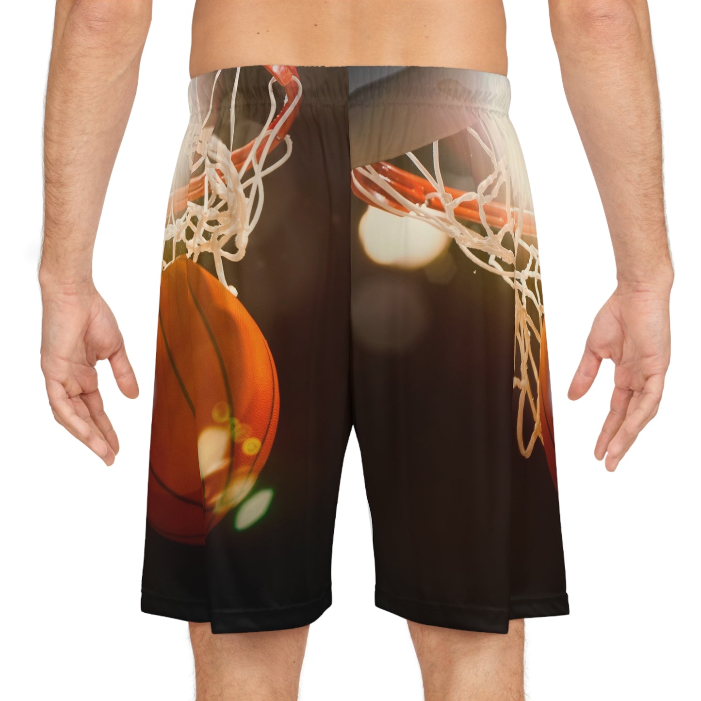 Cloud Clean Clothing Line Apparel Basketball Shorts (AOP)