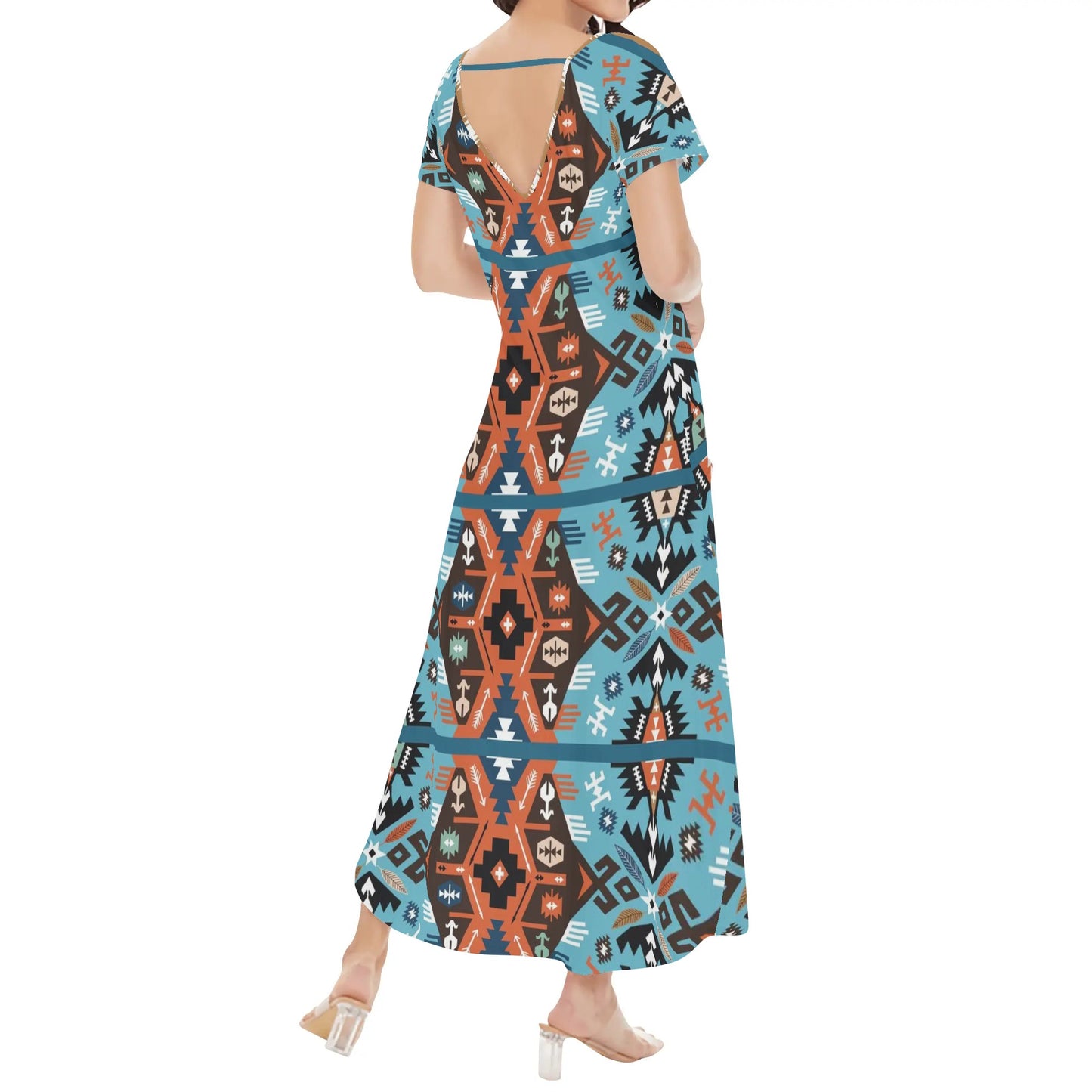 Sassy Saggi Draw Dress