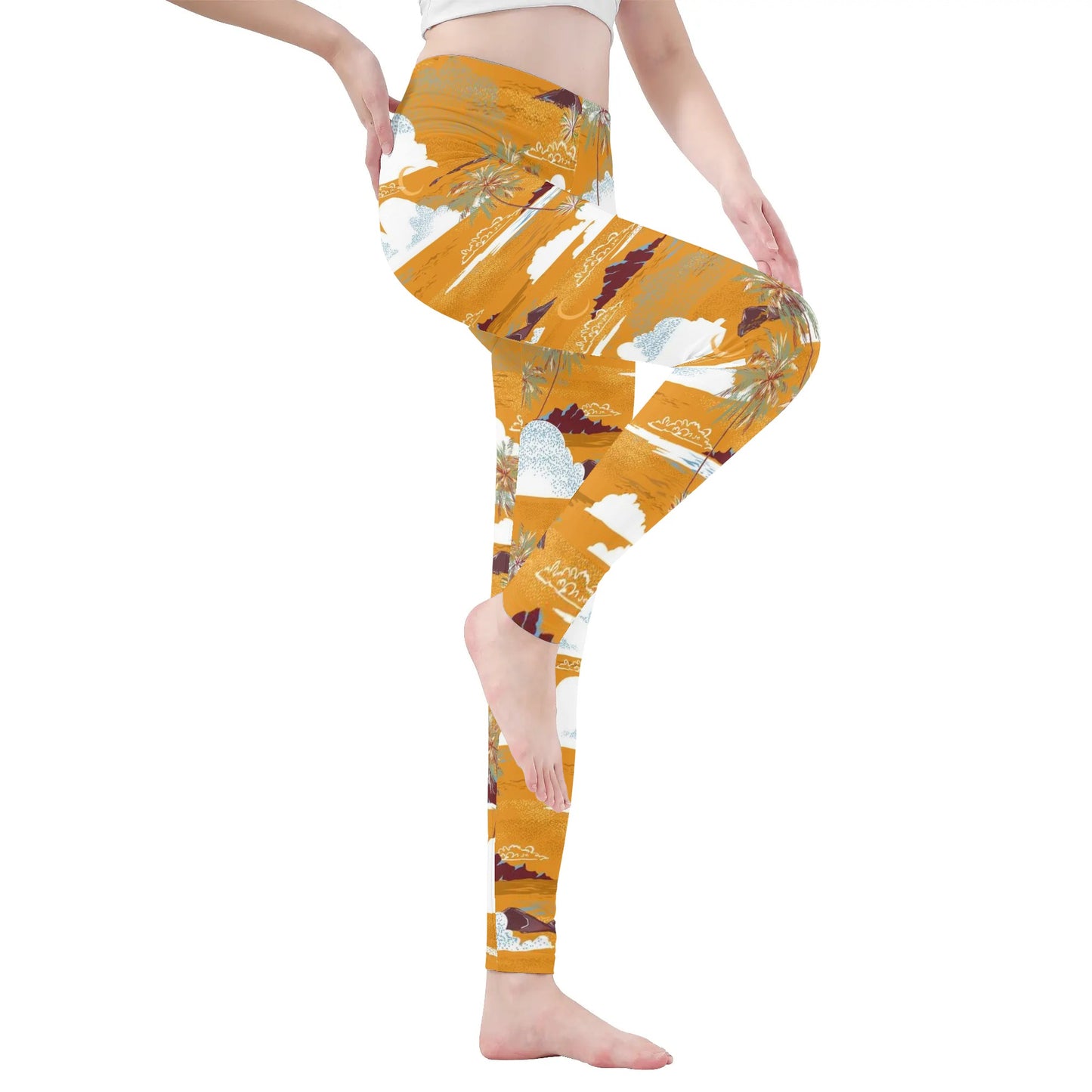 Sassy Saggi Y.O Yoga Leader Leggings
