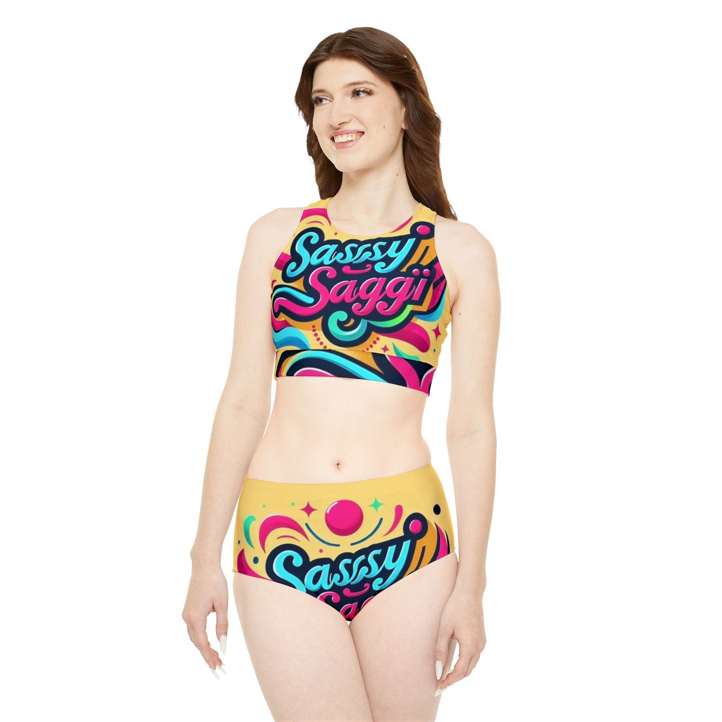 Sassy Saggi Bi Bikini