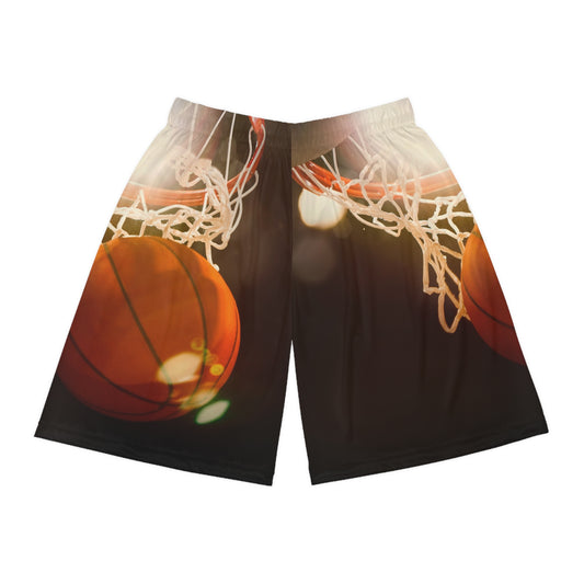 Cloud Clean Clothing Line Apparel Basketball Shorts (AOP)