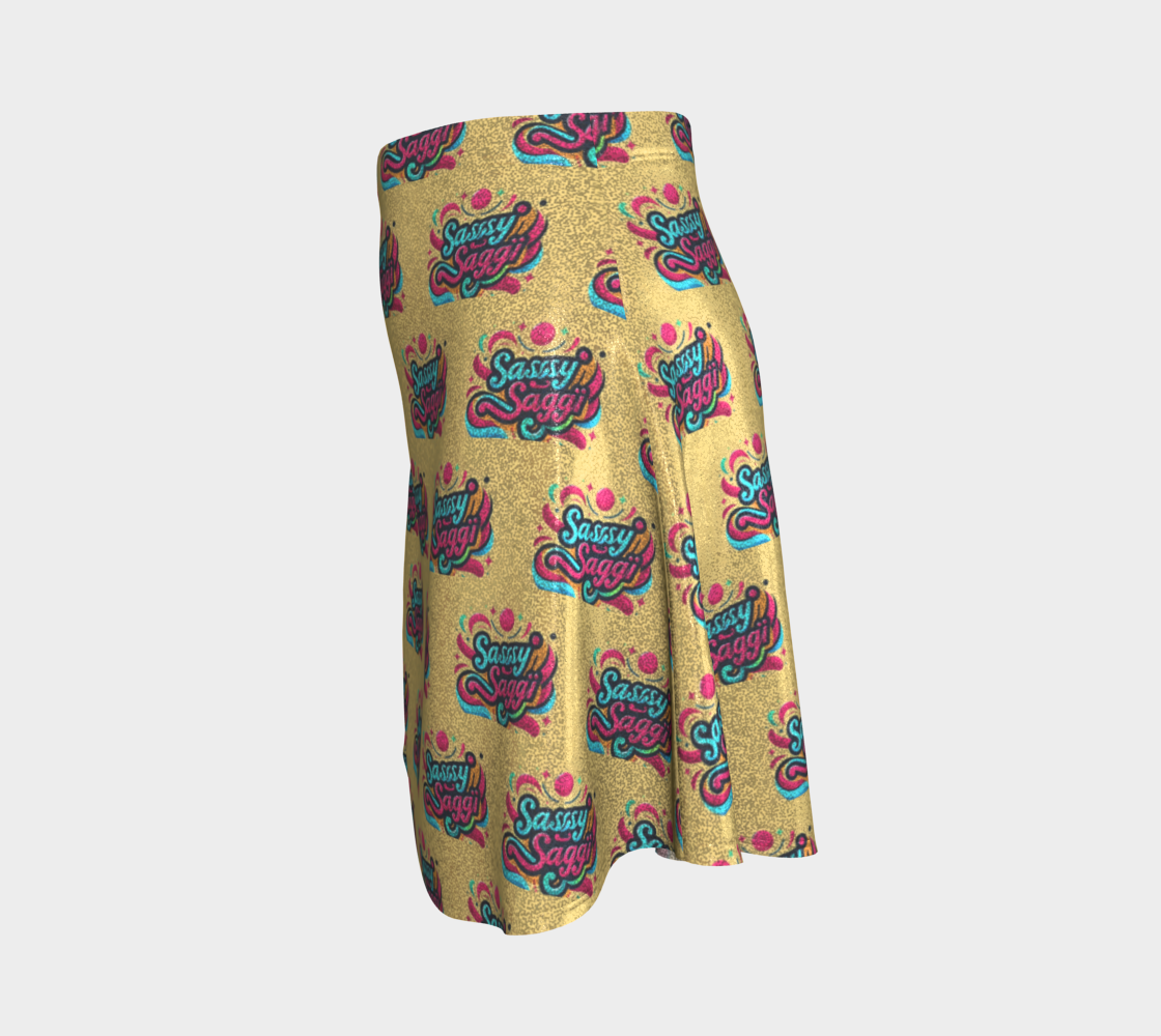 Sassy Saggi Sky Skirt