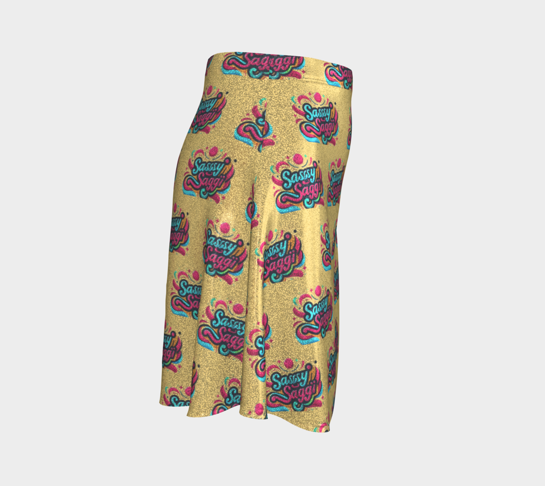 Sassy Saggi Sky Skirt
