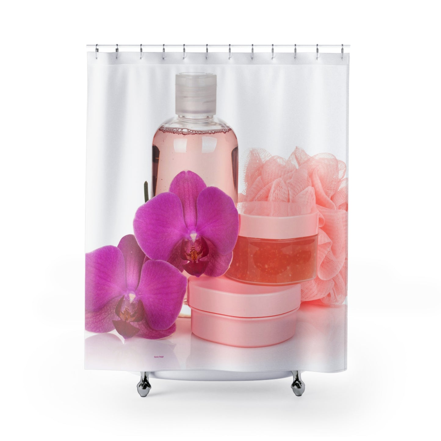 Sassy Saggi Show Shower Cured Curtain