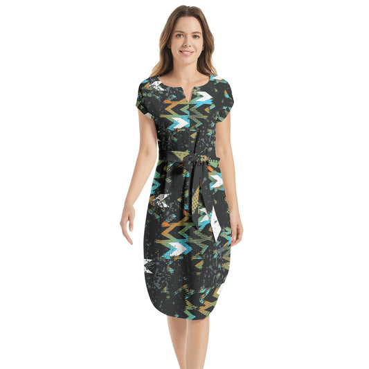 Sassy Saggi Draw Dress