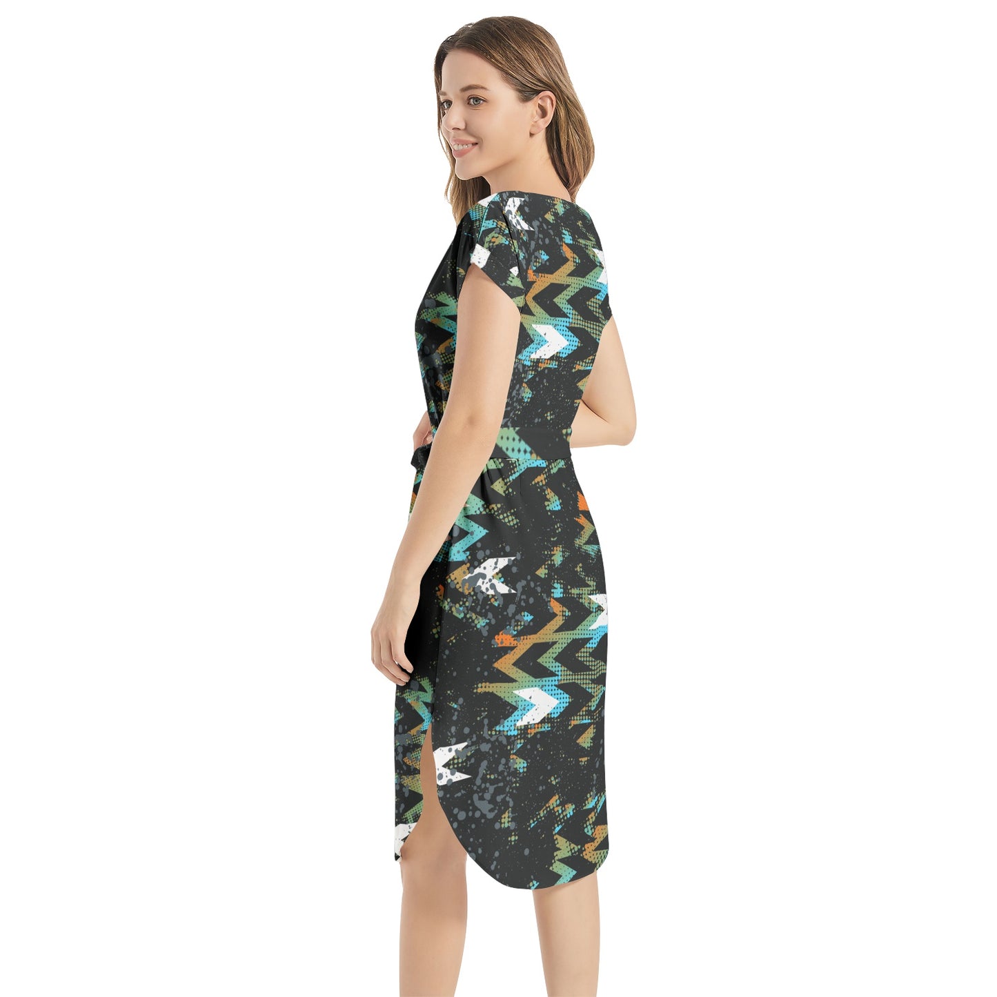 Sassy Saggi Draw Dress