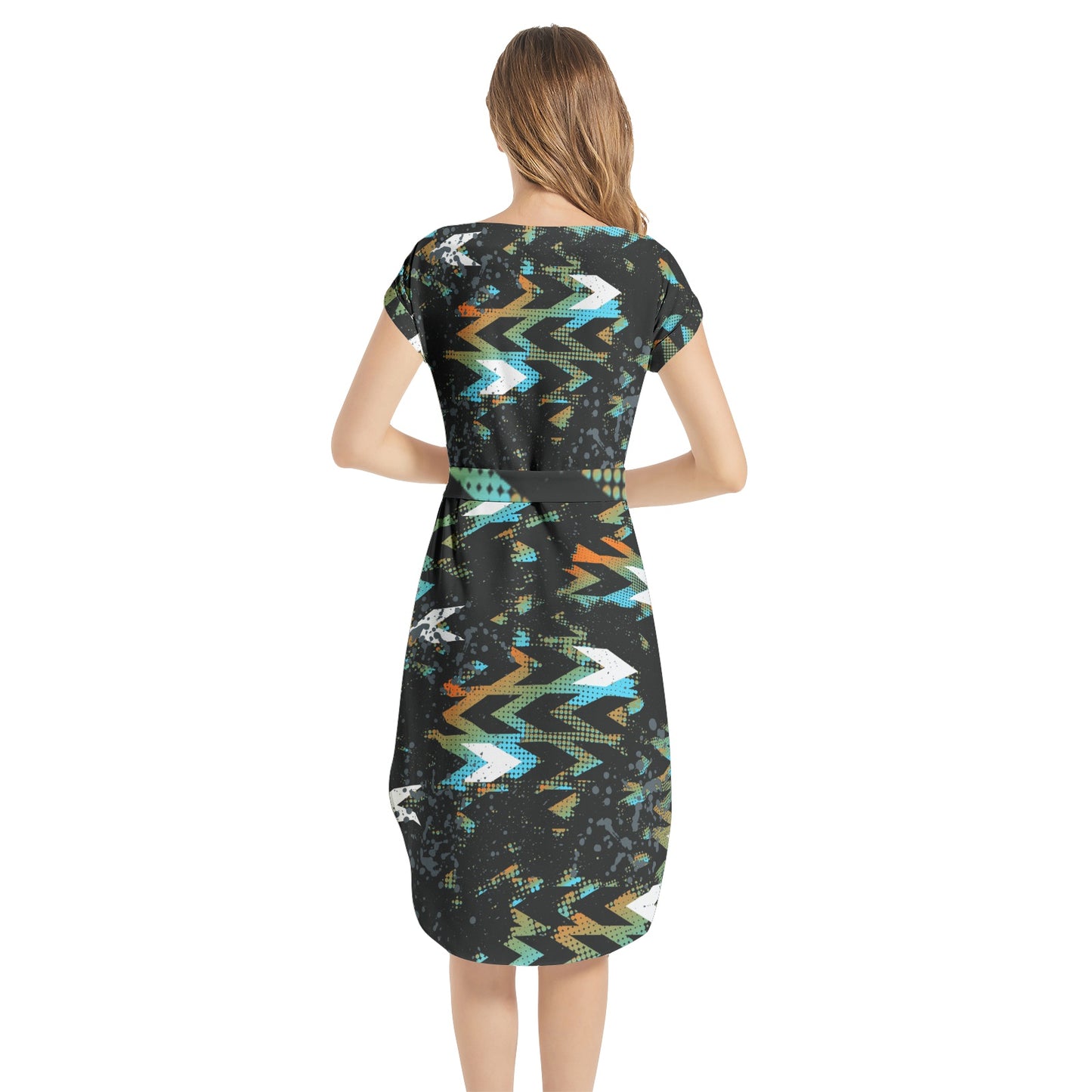 Sassy Saggi Draw Dress
