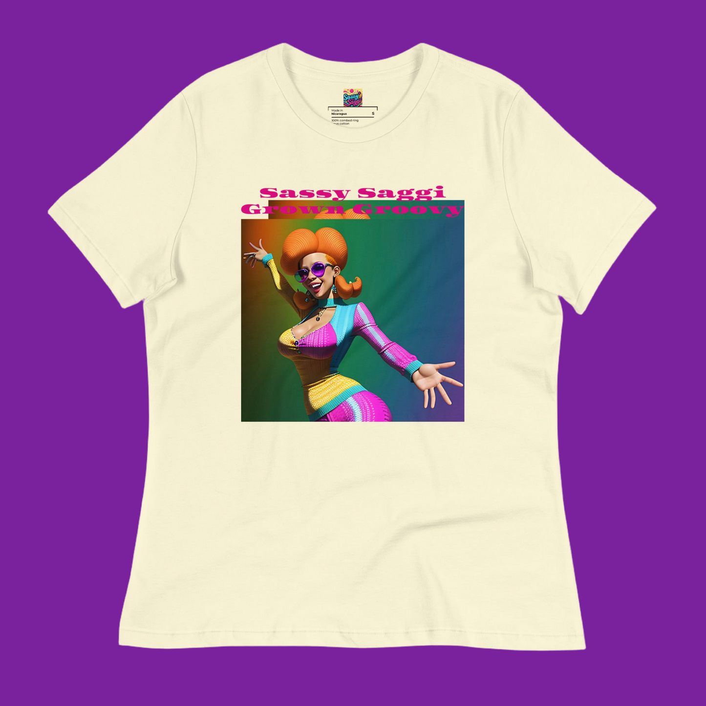 Sassy Saggi She Shirt