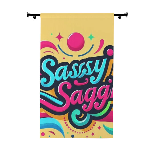 Sassy Saggi Curtains Curtains