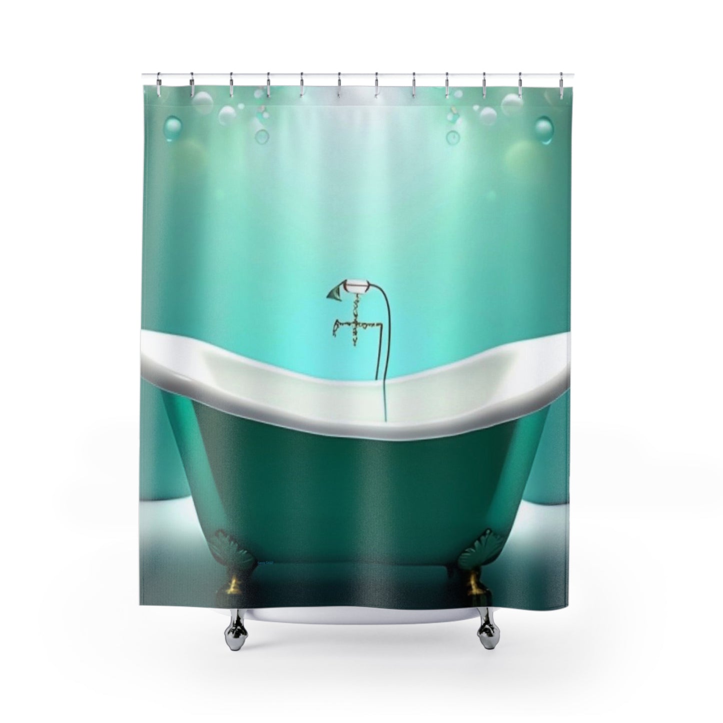 Sassy Saggi Show Shower Cured Curtains