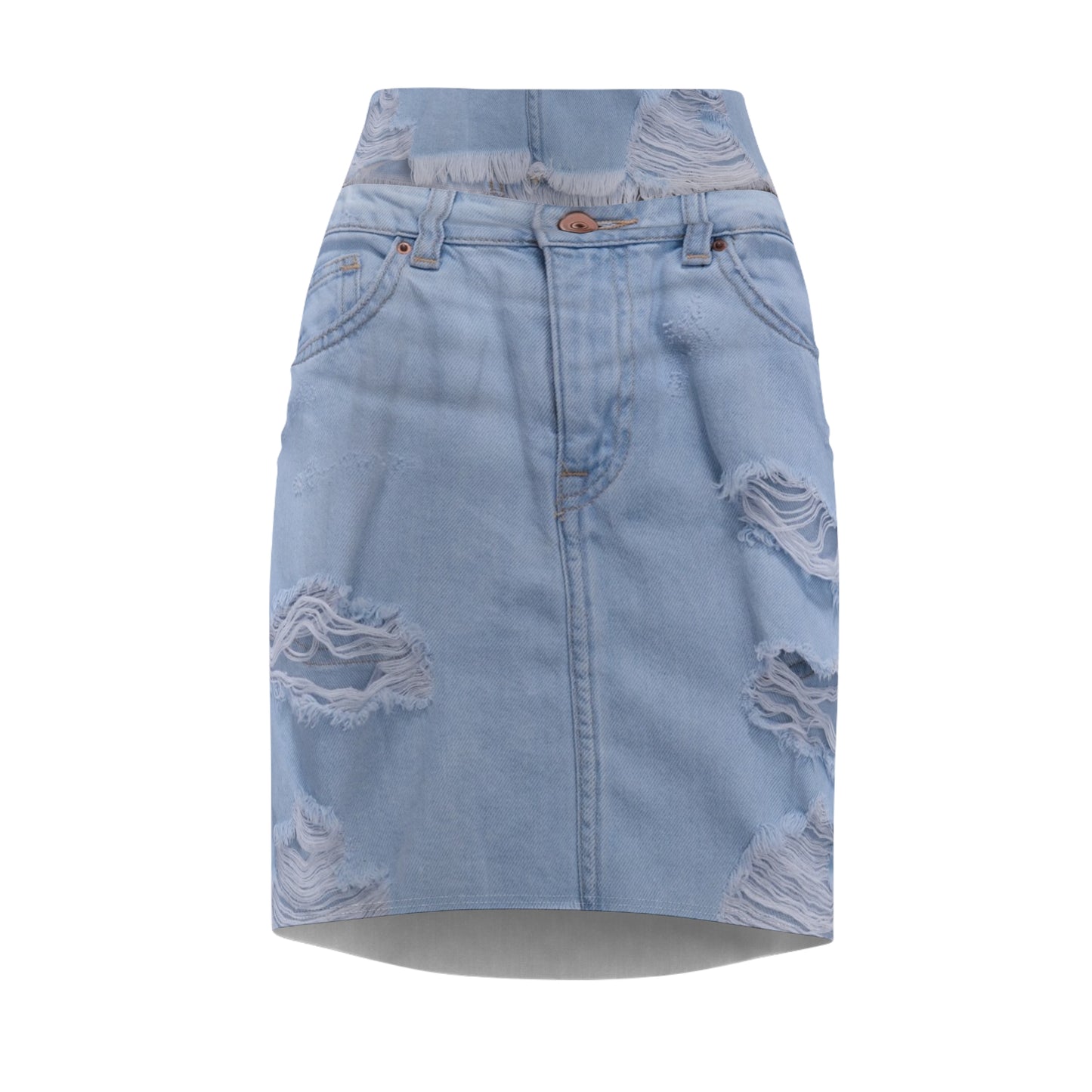 Sassy Saggi Sky Skirt