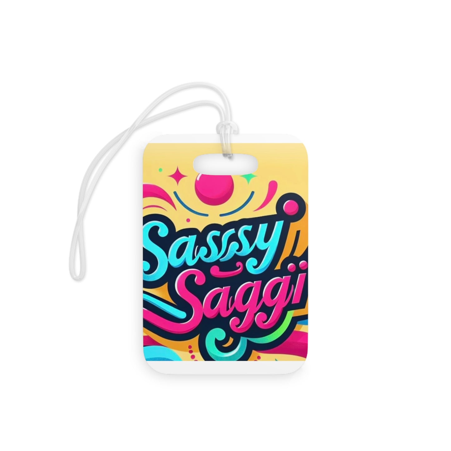 Sassy Saggi Lucky Luggage TaTags