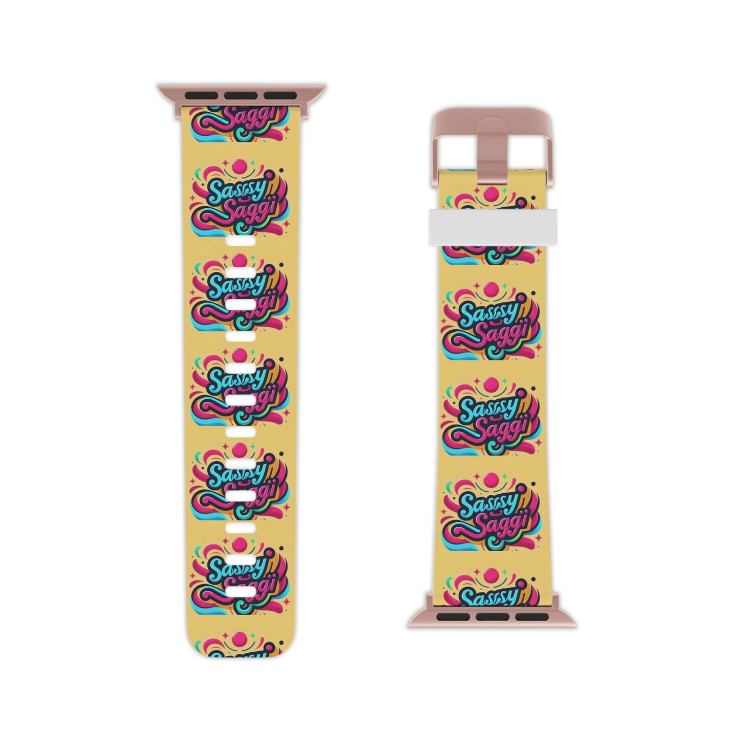 Sassy Saggi Apple Wa Watch Balling Band