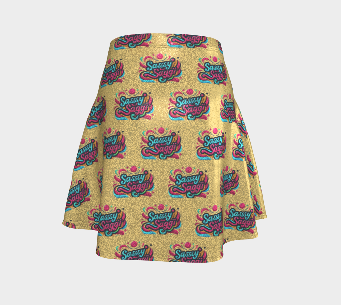 Sassy Saggi Sky Skirt