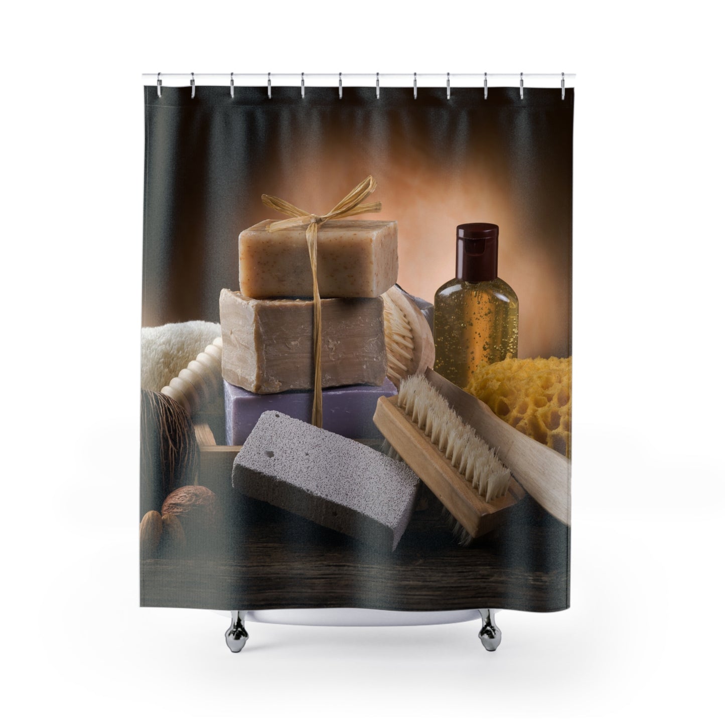 Sassy Saggi Show Shower Cured Curtains
