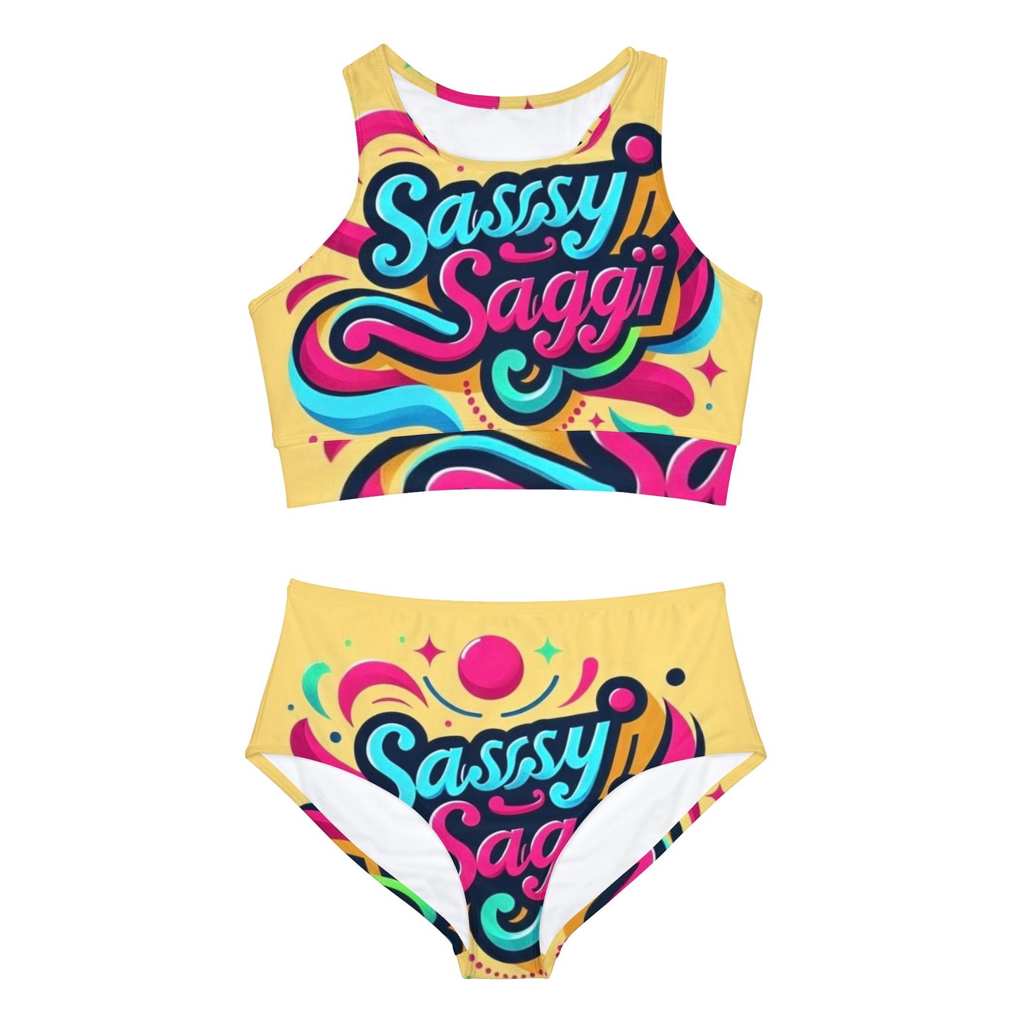 Sassy Saggi Bi Bikini