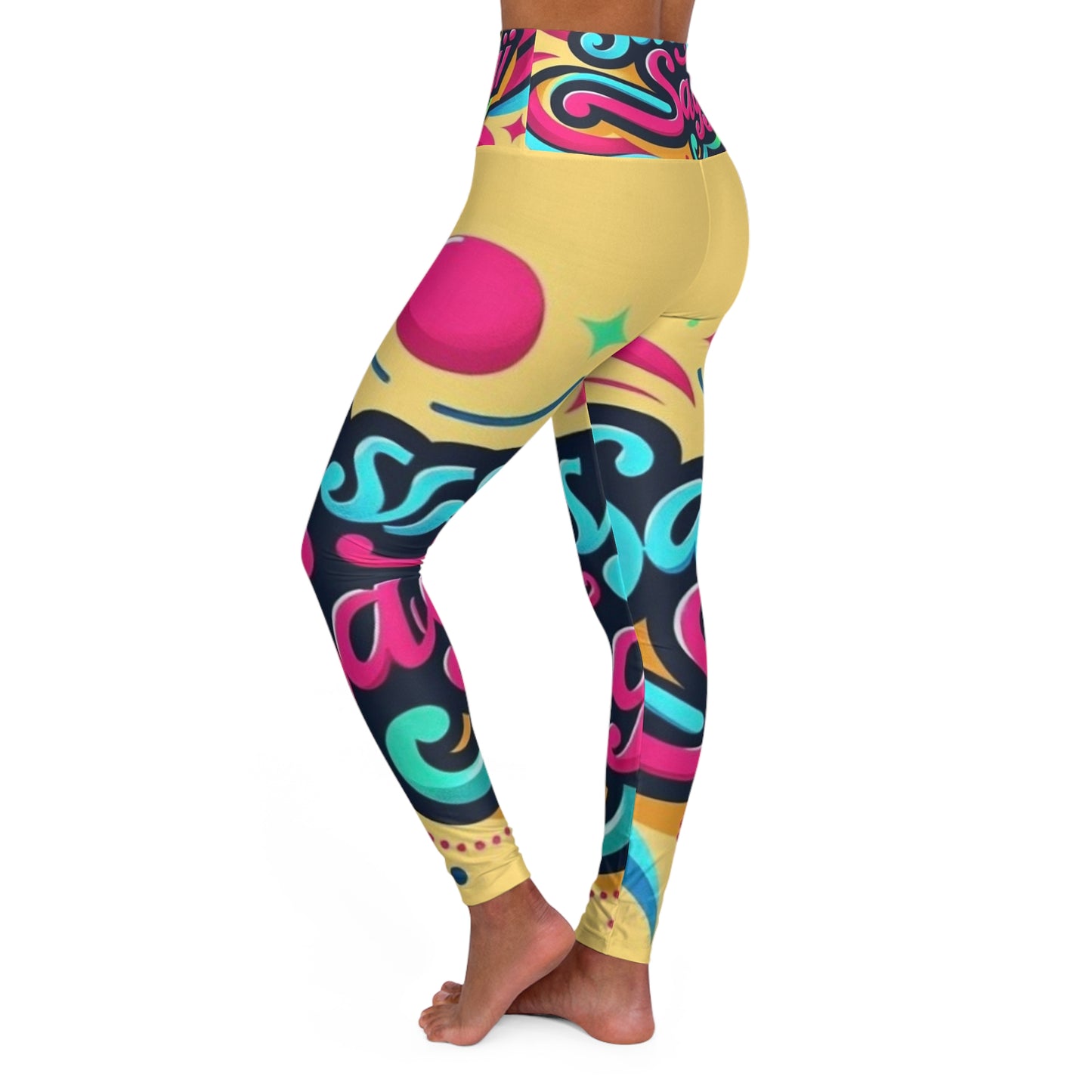Sassy Saggi Y.O Yoga Leader Leggings