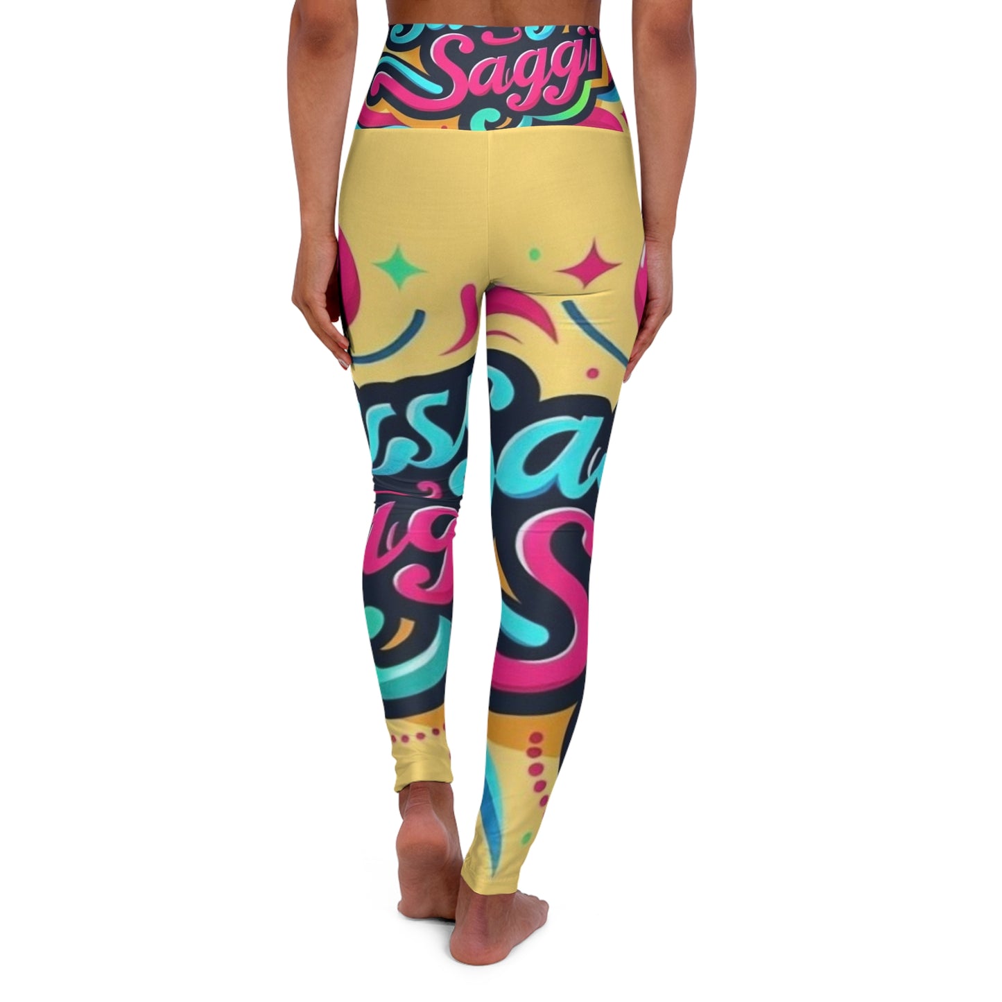 Sassy Saggi Y.O Yoga Leader Leggings