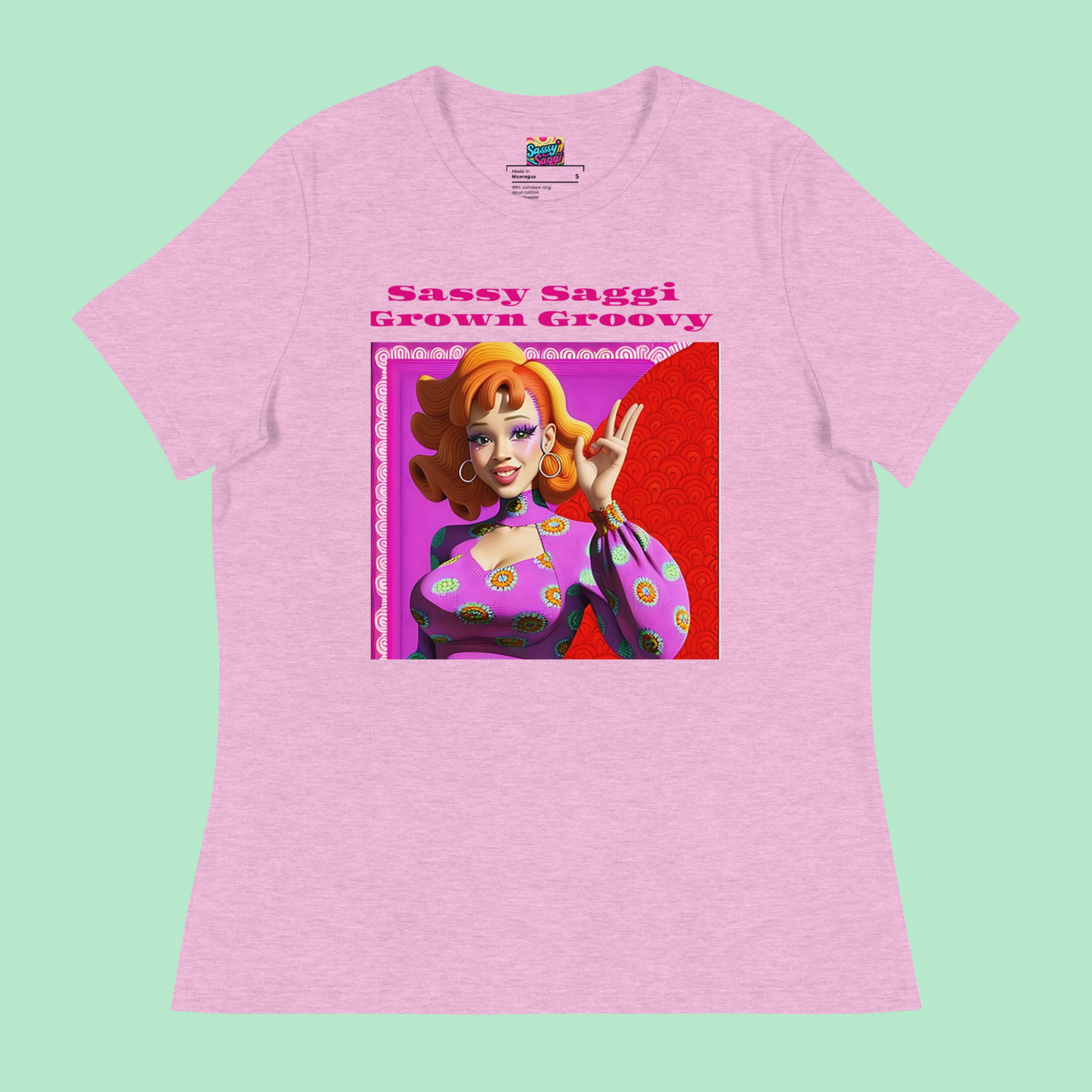 Sassy Saggi She Shirt
