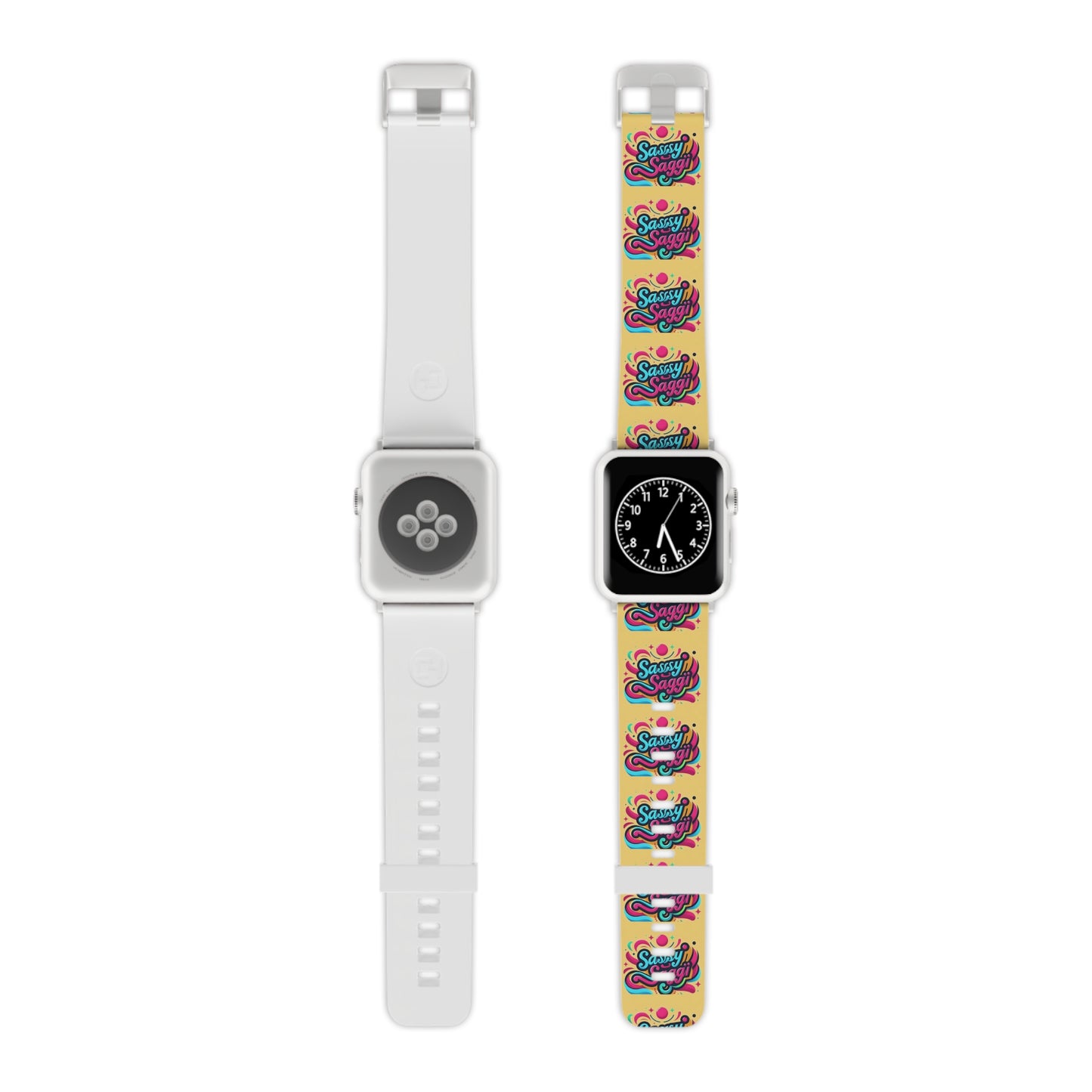 Sassy Saggi Apple Wa Watch Balling Band