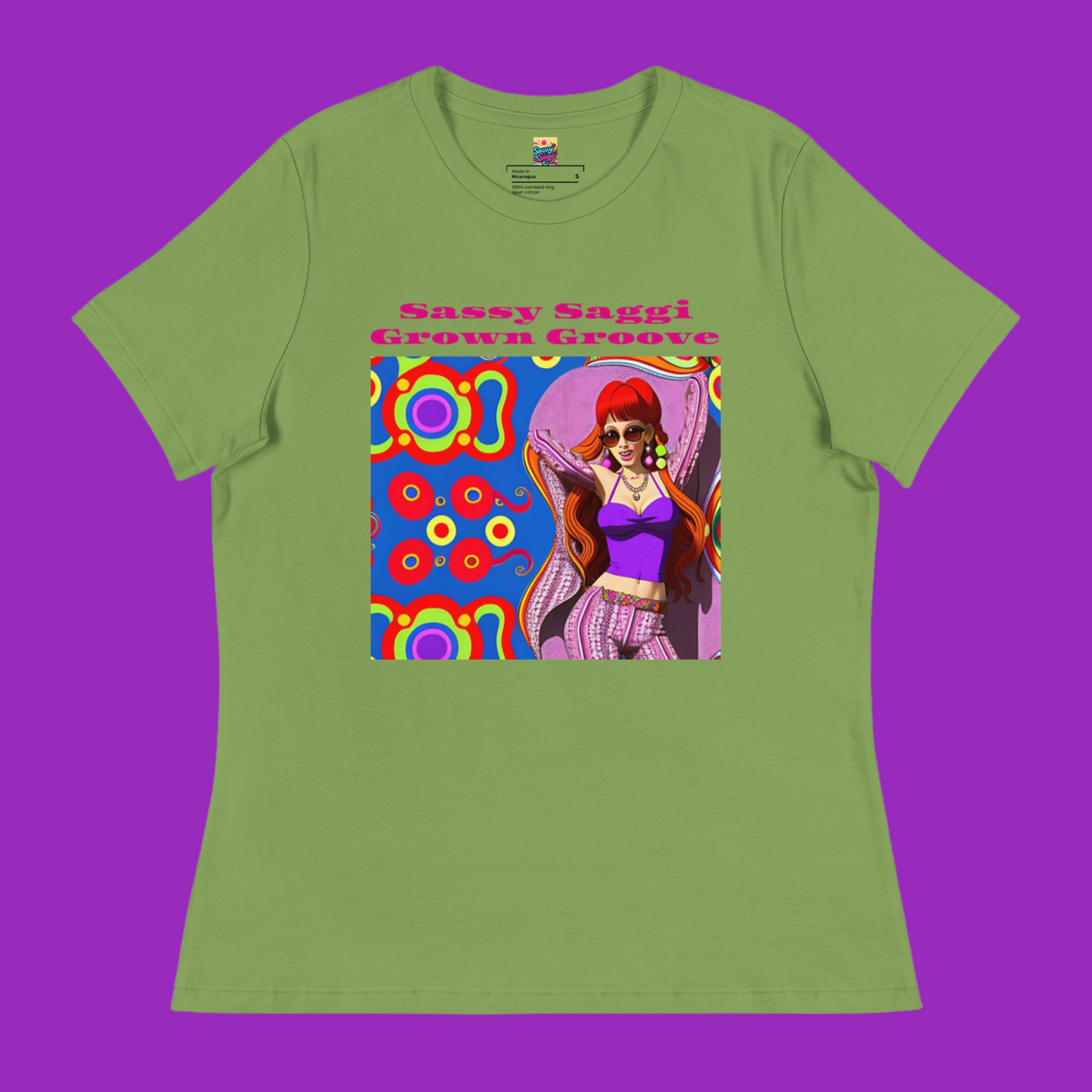 Sassy Saggi She Shirt