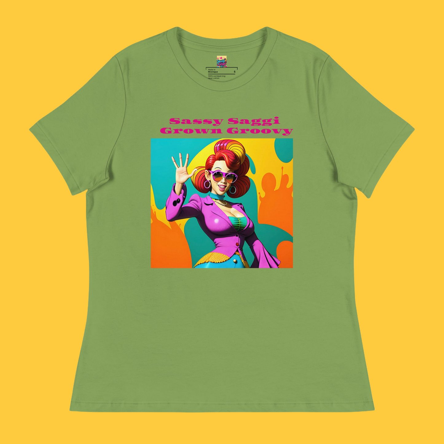 Sassy Saggi She Shirt