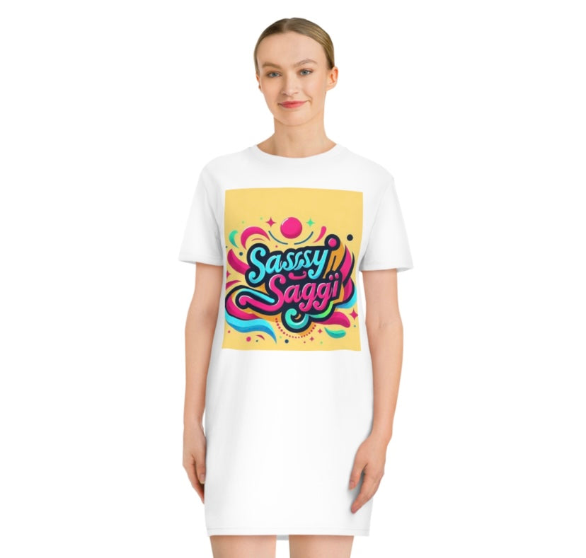 Sassy Saggi Te Tee Show Shirt Draw Dress