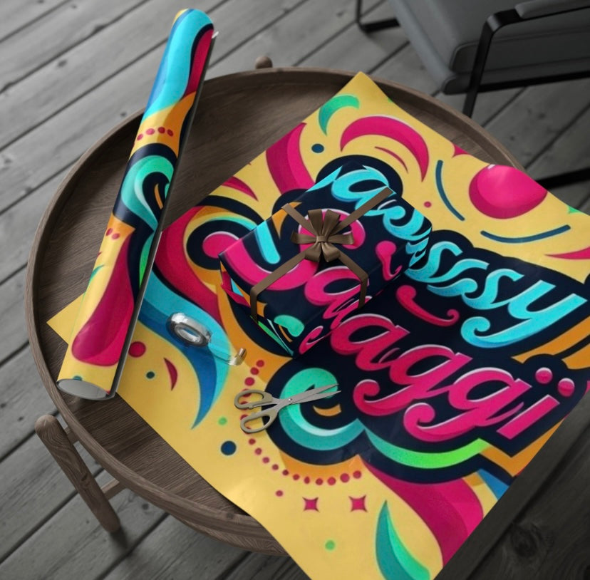 Sassy Saggi Wright Wrapping Pay Paper