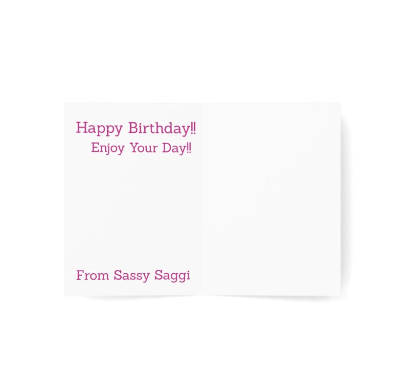 Sassy Saggi Great Greeting Care Cards