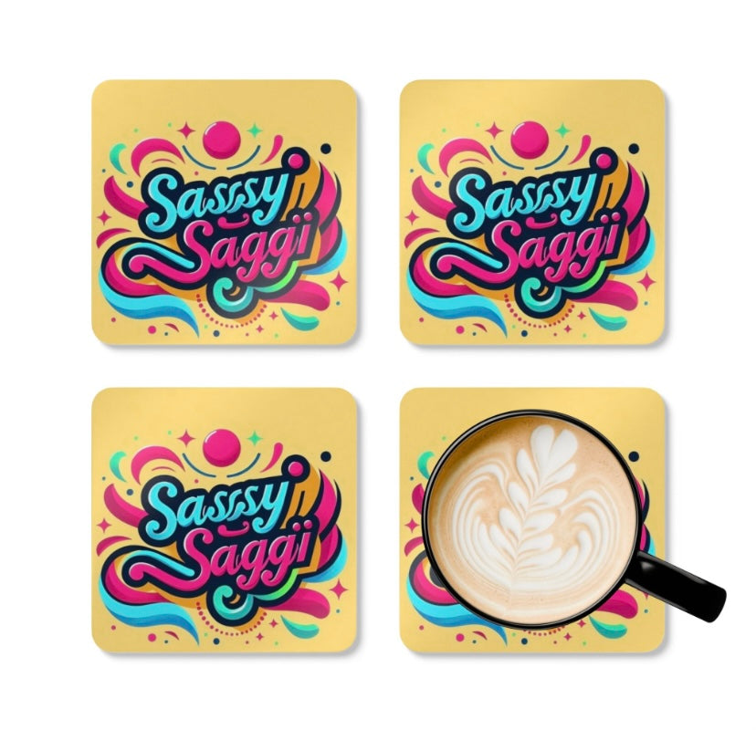 Sassy Saggi Cold Coasters